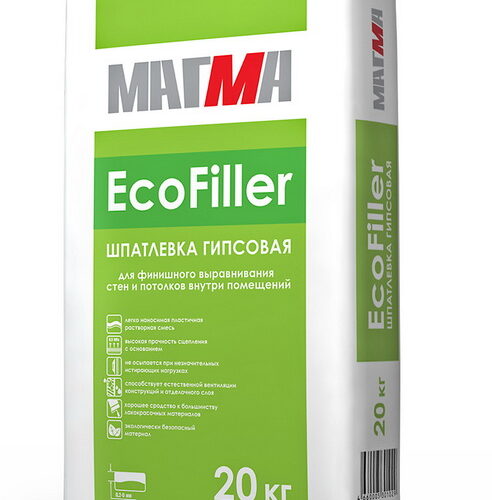 Шпатлевка гипсовая «EcoFiller»