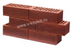 Кирпич лицевой керамический с утолщенной стенкой кортен руст М150 — изображение 4