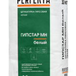 Штукатурка гипсовая легкая Гипстар МН белый