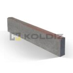 Бордюр садовый БР 100.20.8 (1000х200х80мм) "Оникс Красный"