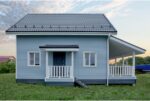 Металлочерепица Классик ("Classic") v01 0,5 Satin RAL 7016 антрацитово-серый — изображение 2