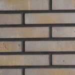 Минеральная плитка ручной формовки REAL BRICK Платиновый Classic, 0.5 Long 290x50x20 мм
