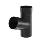 Тройник Aquasystem D100 мм, GreenCoat Pural BT matt, RR 33 (черный)