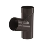 Тройник Aquasystem D90 мм, GreenCoat Pural BT, RR 32 (коричневый)