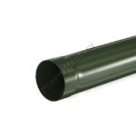 Труба водосточная 1м Aquasystem D90 мм, GreenCoat Pural BT, RR 11 (зеленый)