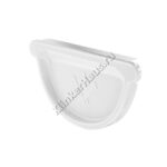 Заглушка Aquasystem D125 мм, GreenCoat Pural BT, RR 20 (белый)