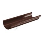 Желоб водосточный 3м Aquasystem D125 мм, GreenCoat Pural BT, RAL 8017 (коричневый)