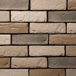 Гипсовая плитка под кирпич Air Stone Женева А04.20, бежевая
