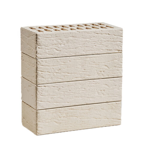 Лицевой кирпич Айсберг рустик, белый 0,9НФ M150-200