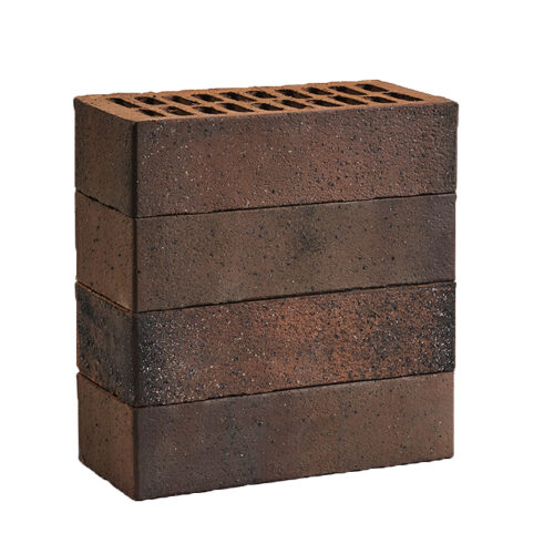 Лицевой кирпич Космос, коричневый 1,4НФ M150-200