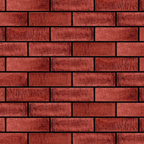 Фасадная плитка НВФ Вельвет RAL 3013 285х100х26 мм