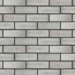Фасадная плитка НВФ Вельвет RAL 7035 285х100х26 мм